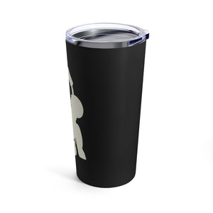 B Logo Black Tumbler 20oz