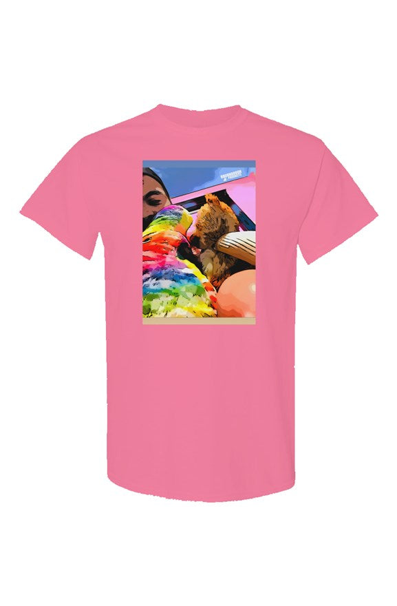 Pride T shirt (Neon Pink)