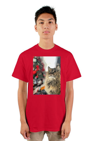 Open image in slideshow, LFG Christmas Tree gildan mens tshirt
