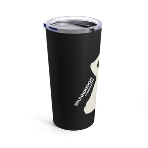 B Logo Black Tumbler 20oz