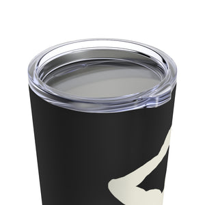 B Logo Black Tumbler 20oz