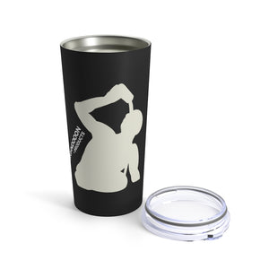 B Logo Black Tumbler 20oz