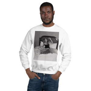 Open image in slideshow, Cartoon Matilda Pizza WHITE Unisex Sweatshirt
