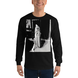 Open image in slideshow, Princess Swerve (B/W) BLACK Long Sleeve T-Shirt
