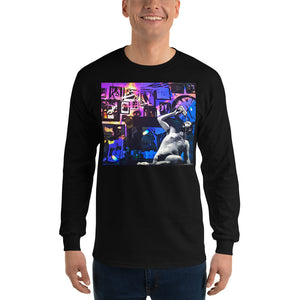 Open image in slideshow, Retro Room Edit BLACK Long Sleeve T-Shirt
