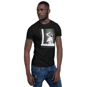 Max Plank Sketch (BW/ BLACK) Short-Sleeve Unisex T-Shirt