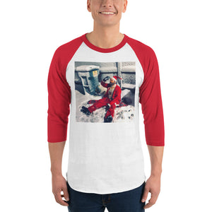 Open image in slideshow, A Very Trashy Xmas 3/4 sleeve raglan shirt
