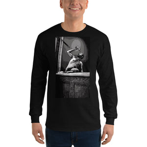 Open image in slideshow, Cartoon Beer Shower BLACK Long Sleeve T-Shirt
