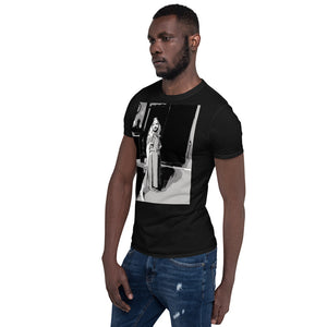 Princess Swerve (B/W) BLACK Short-Sleeve Unisex T-Shirt