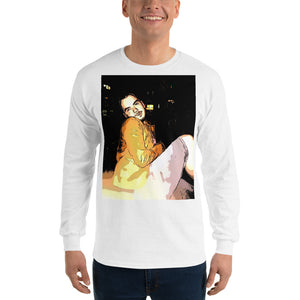 Open image in slideshow, Bar Serve Brandon WHITE Long Sleeve T-Shirt
