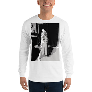 Open image in slideshow, Princess Swerve (B/W) WHITE Long Sleeve T-Shirt
