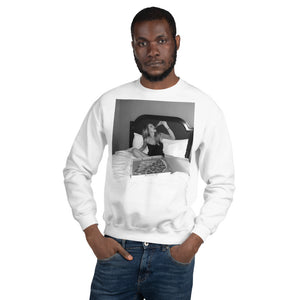 Open image in slideshow, Matilda Pizza WHITE Unisex Sweatshirt
