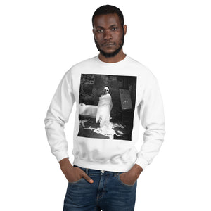 Open image in slideshow, TP Snowman WHITE Unisex Sweatshirt
