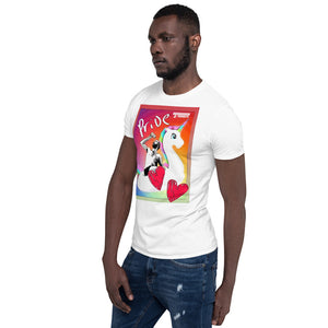 Pride Unicorn Short-Sleeve Unisex T-Shirt