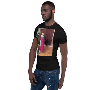 Cartoon Princess Swerve (Color) BLACK Short-Sleeve Unisex T-Shirt