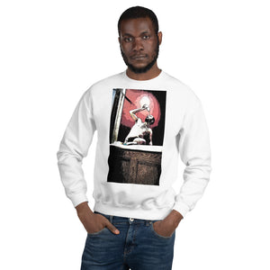 Open image in slideshow, Cartoon Beer Shower (Color) WHITE Unisex Sweatshirt
