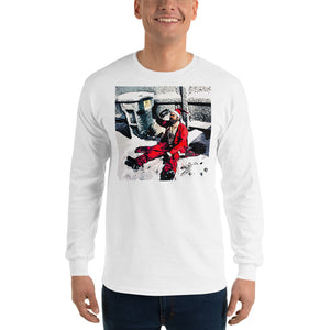 Open image in slideshow, A Trashy Xmas CARTOON (CHOOSE COLOR) Men’s Long Sleeve Shirt
