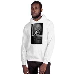 Open image in slideshow, Cartoon Beer Shower WHITE Unisex Hoodie
