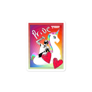 Open image in slideshow, Pride Sticker Bubble-free stickers
