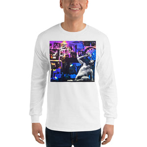 Open image in slideshow, Retro Room Edit BLACK Long Sleeve T-Shirt
