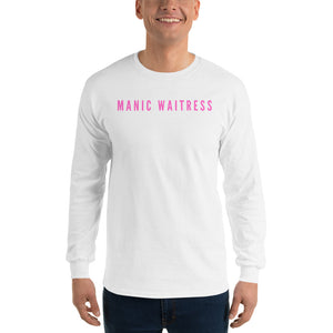 Open image in slideshow, Manic Waitress Long Sleeve T-Shirt
