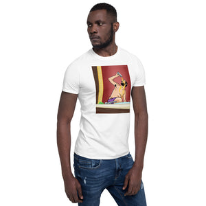 Max Plank Sketch (Color / WHITE ) Short-Sleeve Unisex T-Shirt