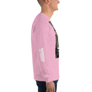 Banana Pink Men’s Long Sleeve Shirt