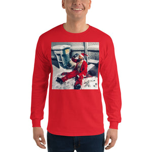 Open image in slideshow, A Very Trashy Xmas RED Men’s Long Sleeve Shirt
