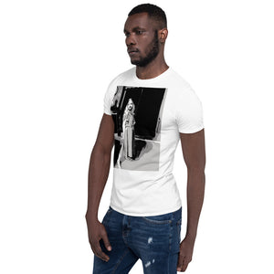 Princess Swerve (B/W) WHITE Short-Sleeve Unisex T-Shirt