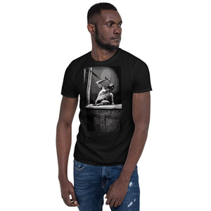 Open image in slideshow, Cartoon Beer Shower BLACK Short-Sleeve Unisex T-Shirt
