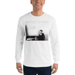 Open image in slideshow, Kitchen Smoke WHITE Long Sleeve T-Shirt
