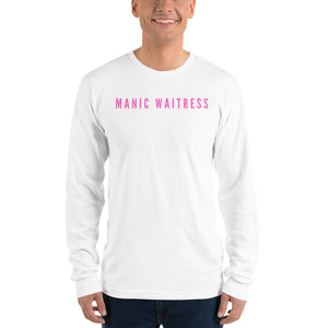 Open image in slideshow, ManicWaitress Long sleeve t-shirt
